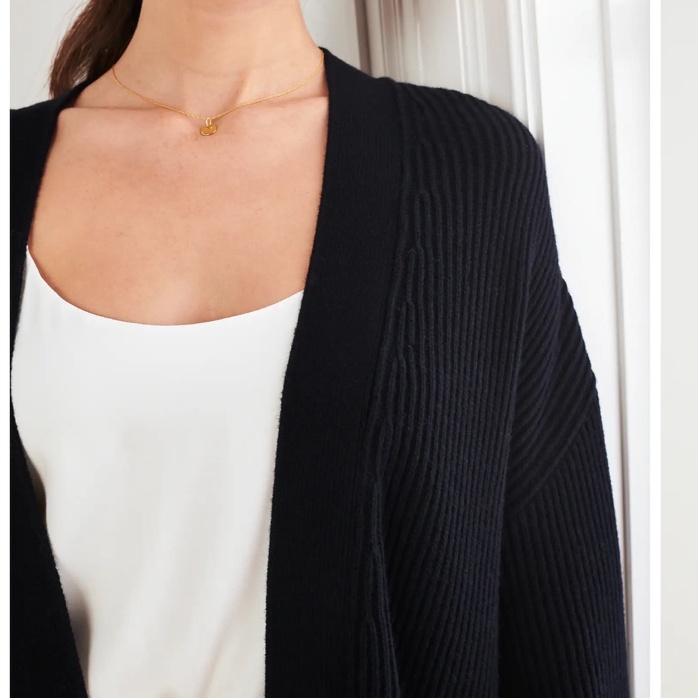 QUINCE 100% Organic Cotton Cardigan